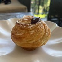 Raspberry Cruffin   at Plant Bistro in Ubud
