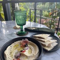 Hummus   at Plant Bistro in Ubud