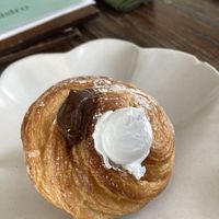 Nutella cruffin  at Plant Bistro in Ubud