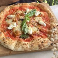 Sausage pizza   at Plant Bistro in Ubud
