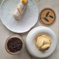 Pistachio icecream  at Plant Bistro in Ubud