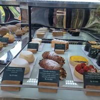 From shop on the way out.  Orange sache on the right, yum. at Plant Bistro in Ubud