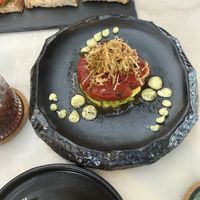 Toona & avo tartare  at Plant Bistro in Ubud