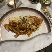 Tagliatelle with tempe-‘ragut’ (SO good)   at Plant Bistro in Ubud