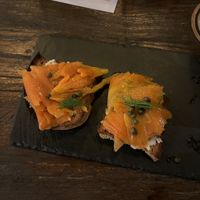 (You get 3, I just couldn’t resist. This is true smoked salmon bruschetta)   at Plant Bistro in Ubud