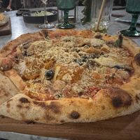 Salsiccia pizza at Plant Bistro in Ubud