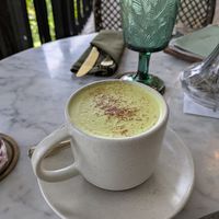 Aromatic Golden Latte at Plant Bistro in Ubud