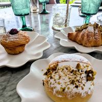 Beautiful pastries to die for at Plant Bistro in Ubud