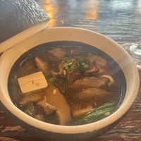 Miso Noodle Soupp  at Plant Bistro in Ubud