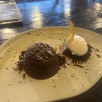 Chocolate Lava Cakee  at Plant Bistro in Ubud