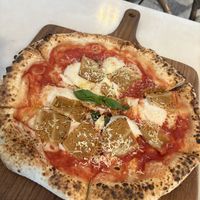 Hawaiian pizzaa  at Plant Bistro in Ubud