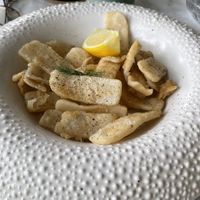 Fried Calamari with delicious dipping sauce   at Plant Bistro in Ubud