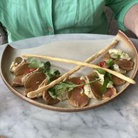 Vitello Tonnato (yum!)  at Plant Bistro in Ubud