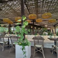 The restaurant by day at Plant Bistro in Ubud