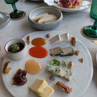 Cheese plate at Plant Bistro in Ubud