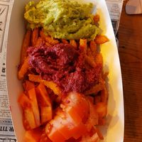 Guacamole vegan at FriesHub in Timisoara