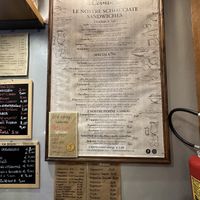 Vegan option is on the lower left.   at Il Cernacchio Food & Wine in Florence