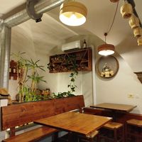 The interior is another highlight at this place - Look at it! at Il Cernacchio Food & Wine in Florence