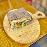 Papillon sandwich   at Il Cernacchio Food & Wine in Florence