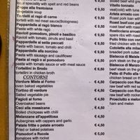 Almost all of the contorni dishes were vegan (unsure about pie we did not get this) and the soup from the Primi dishes as well   at Trattoria Da Leo in Lucca