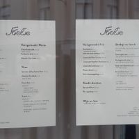 Menu 2024 at Foelie in Antwerpen