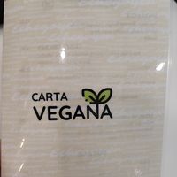 Carta vegana at Bar Echegoyen in Santo Domingo De La Calzada