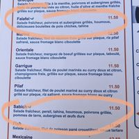 menu  at Pitadine Nice in Nice