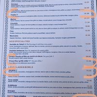 menu  at Pitadine Nice in Nice