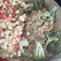 Legumes & quinoa  at La Carmanyola in Girona