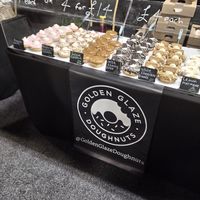 Stand at Golden Glaze Dougnuts  in Worcester