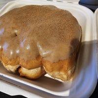 Cinnamon Fritter at Golden Glaze Dougnuts  in Worcester