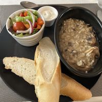 Mushroom Risottoo  at Old Station Restaurant in Spean Bridge