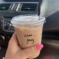 Spicy chai + soy milk   at Island Girl in Guam