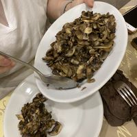 Funghi trifolati   at \La Stazione in Santo Stefano Quisquina