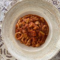 Pasta alla norma  at \La Stazione in Santo Stefano Quisquina