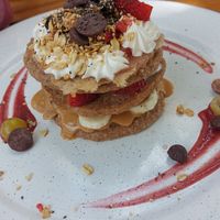Vegan Pancakes at Bio & Natural - Con Constituyentes in Playa Del Carmen