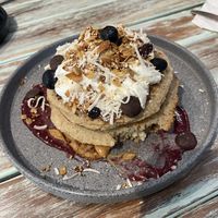 V/GF pancakes   at Bio & Natural - Con Constituyentes in Playa Del Carmen