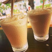 Cappuccino frappe with coconut milk at Bio & Natural - Con Constituyentes in Playa Del Carmen