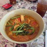 Yellow curry  at New Thai Cuisine in Merced