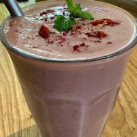 Smoothie with locally grown Bali Açaí  #Veganuary at Dharma Kula in Ubud