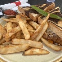 Fries!  at Buffalo Rouge Brewing in Kelowna