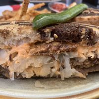 Reuben Sandwich  at Buffalo Rouge Brewing in Kelowna