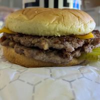 BBQ Blaze Burger at Naughty Vegan  in Dubai
