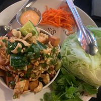 Tofu lettuce wrap  at Moxies - Sandman Hotel Calgary Airport in Calgary