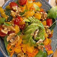 Veggie salad  at Bali Coffee & Brunch in Girona