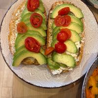 Avocado toast  at Bali Coffee & Brunch in Girona
