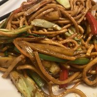 Stir fried vegetable noodles) Supreme soy. Good flavour, veges cooked perfectly  at Gong De Lin in Melbourne