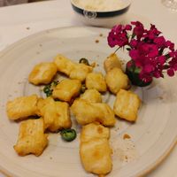 Salted squid at Gong De Lin in Melbourne