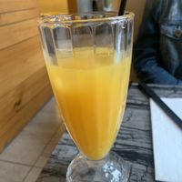 Orange juice at Gong De Lin in Melbourne