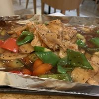 Can’t remember what this was but it was really tasty! at Gong De Lin in Melbourne